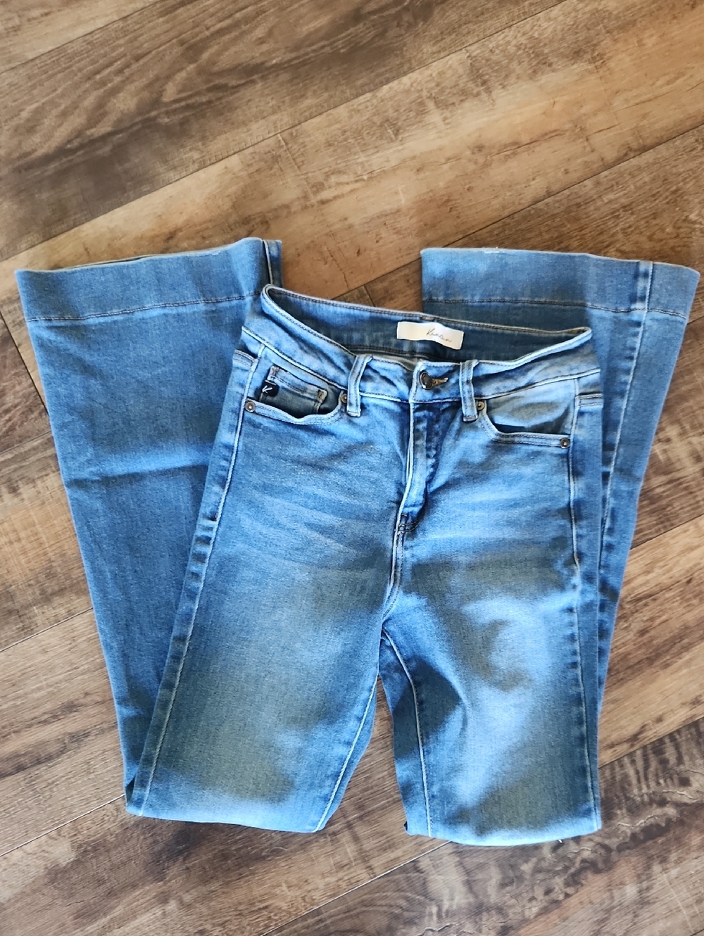 KanCan Light Blue Flare Jeans - High Rise Wide Leg